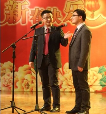 杨兆亮、金成林老师相声表演