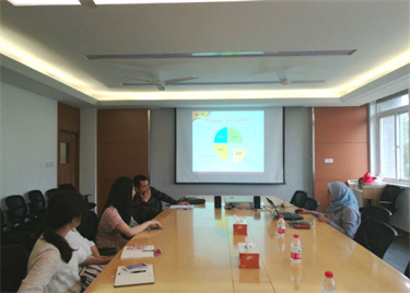 商学院教师与马来西亚理工大学Saufi教授交流研讨