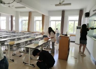 商学院组织开展学期末校园安全专项检查工作